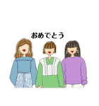 くちびる人間たちの一言（個別スタンプ：24）