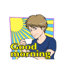 佐藤先生 (日常会話・日本語と英語)（個別スタンプ：1）