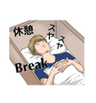 佐藤先生 (日常会話・日本語と英語)（個別スタンプ：36）