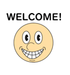 レトロカートゥーン顔スタンプ(FACE BOY)（個別スタンプ：9）