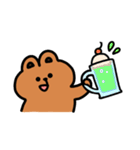 もぐもぐま（個別スタンプ：17）