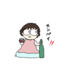 うささんとねこですけど（個別スタンプ：35）