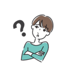 丁寧語の女性キャラスタンプ（個別スタンプ：9）
