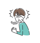 丁寧語の女性キャラスタンプ（個別スタンプ：10）
