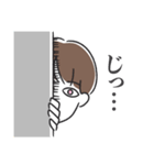 丁寧語の女性キャラスタンプ（個別スタンプ：15）