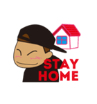 STAY HOME お家にいようソータロー（個別スタンプ：1）