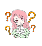 ツンデレお嬢様かりなちゃんスタンプ（個別スタンプ：13）