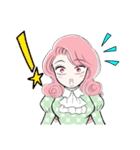 ツンデレお嬢様かりなちゃんスタンプ（個別スタンプ：14）