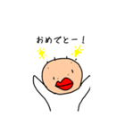 くちびるさんの気持ち（個別スタンプ：4）