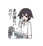 夜更かしおふとんスタンプ（個別スタンプ：3）
