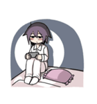 夜更かしおふとんスタンプ（個別スタンプ：5）