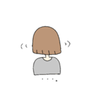 おかっぱOLの日常（個別スタンプ：7）