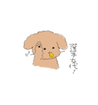 しゃべらないラッキーくん（個別スタンプ：6）