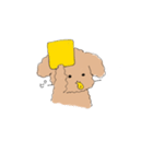 しゃべらないラッキーくん（個別スタンプ：7）
