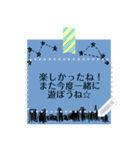 手書き★付箋風メッセージスタンプ（個別スタンプ：9）