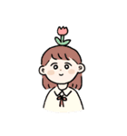 お花族（個別スタンプ：23）