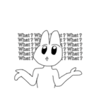 めっちゃきゃわわなうさぎ（個別スタンプ：7）