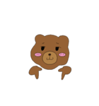 くまくんの日常（もじなし）（個別スタンプ：10）