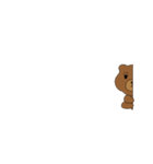 くまくんの日常（もじなし）（個別スタンプ：19）
