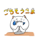 もっちりあごねこ ももちゃん日常偏（個別スタンプ：10）