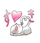 もっちりあごねこ ももちゃん日常偏（個別スタンプ：19）