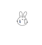 へんてこ-うさぎ（個別スタンプ：13）