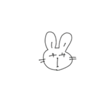 へんてこ-うさぎ（個別スタンプ：17）