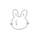 へんてこ-うさぎ（個別スタンプ：22）