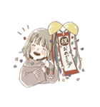 おんなのこのほのぼの（個別スタンプ：8）