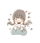 おんなのこのほのぼの（個別スタンプ：13）