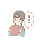 おんなのこのほのぼの（個別スタンプ：14）