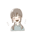 おんなのこのほのぼの（個別スタンプ：18）