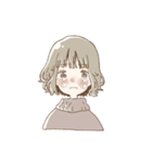 おんなのこのほのぼの（個別スタンプ：19）
