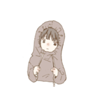 おんなのこのほのぼの（個別スタンプ：24）