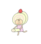 かぶりものもの。（個別スタンプ：4）