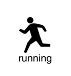 アクティビティピクトグラム 黒色（個別スタンプ：6）