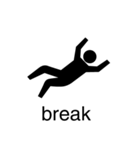 アクティビティピクトグラム 黒色（個別スタンプ：15）