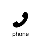 アクティビティピクトグラム 黒色（個別スタンプ：20）