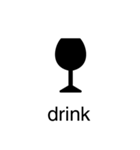 アクティビティピクトグラム 黒色（個別スタンプ：22）