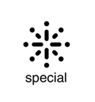 アクティビティピクトグラム 黒色（個別スタンプ：25）
