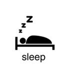 アクティビティピクトグラム 黒色（個別スタンプ：29）