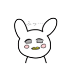 独特なうさ鳥さん。（個別スタンプ：13）