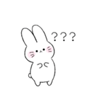 ゆるふわ。恋するうさぎ（個別スタンプ：6）