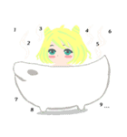 元ハナヒゲウツボのことはちゃん（個別スタンプ：32）
