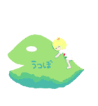 元ハナヒゲウツボのことはちゃん（個別スタンプ：35）