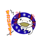 MOFUPAQKIN Cats＆Axolotl＆Goldfish（個別スタンプ：10）
