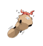 たぬきのたぬぬ（くノ一はじめました！）（個別スタンプ：17）