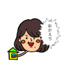ボブヘアーちゃん2（個別スタンプ：2）