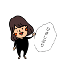 ボブヘアーちゃん2（個別スタンプ：9）