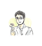 お父さんの口ぐせ（個別スタンプ：7）